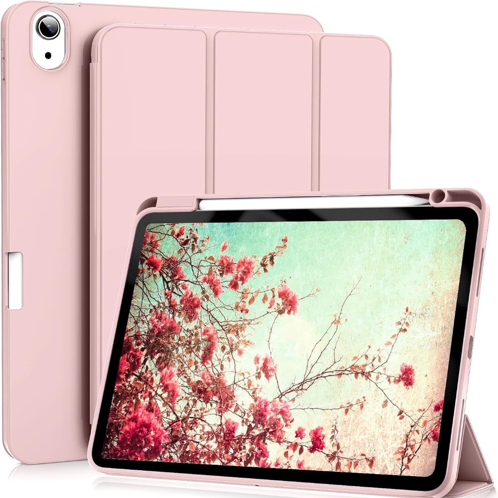 iPad Air 11 Inch Case (M2) iPad Air 5th 4th Generation Case 10.9in Pencil Holder